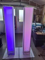 Paire de totems de 1.5 m de haut, Muziek en Instrumenten, Licht en Laser, Ophalen, Zo goed als nieuw, Licht