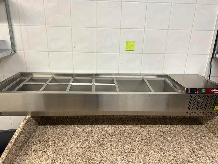 Diamond Structure réfrigérée 7 x GN1/3 - 150 mm,, Articles professionnels, Horeca | Équipement de cuisine, Refroidissement et Congélation