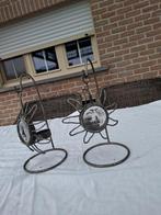 2 kleine kaarsenhouders, Ophalen