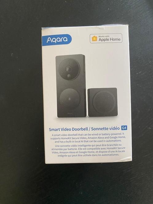 Aqara deurbel G4, Huis en Inrichting, Deurbellen, Nieuw, Bedraad, Compatibel met smartphone, Ingebouwde camera, Terugspreekfunctie