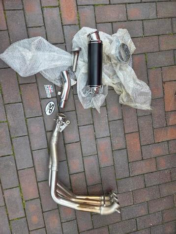 Sp uitlaat collector triumph speed triple 1050 2007, Motoren, Ophalen of Verzenden