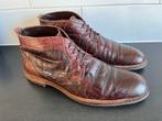 Floris van Bommel herenschoenen maat 10 / 44 H, Bruin, Boots, Floris van Bommel, Ophalen of Verzenden
