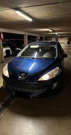 Peugeot 308, Auto's, Zwart, Blauw, Alcantara, Handgeschakeld