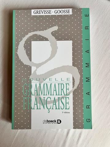 Goosse - Nouvelle Grammaire Francaise beschikbaar voor biedingen