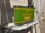 BP Energol belgie 1 liter olie blik, Ophalen of Verzenden, Gebruikt, Verpakking