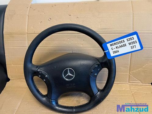 MERCEDES C KLASSE W203 Stuurwiel stuur met airbag 2000-2007, Auto-onderdelen, Besturing, Mercedes-Benz, Gebruikt, Ophalen of Verzenden
