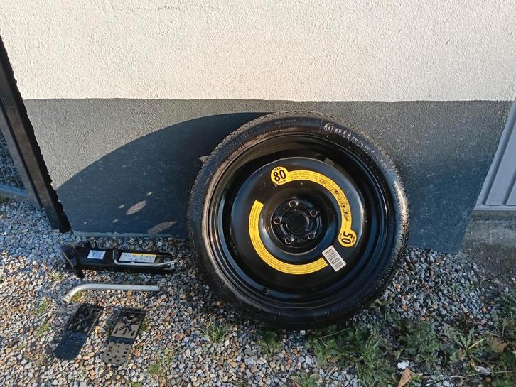 Reservewiel VW, Audi, Seat, Skoda (125/70R18 99M) kenteken, Auto-onderdelen, Overige Auto-onderdelen, Audi, Seat, Volkswagen, Skoda