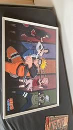 Poster Naruto + kader, Ophalen, Zo goed als nieuw