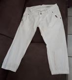Garcia - Enkelbroek - wit - jeansmaat 28/damesmaat 36, Kleding | Dames, Broeken en Pantalons, Verzenden, Wit, Zo goed als nieuw