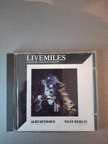 Cd. Tangerine Dream. Livemiles. In Concert.  beschikbaar voor biedingen