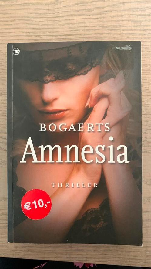 Bogaerts - Amnesia, Boeken, Thrillers, Ophalen of Verzenden