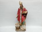 "Sint Nicolaas" groot antiek houten beeld, Antiek en Kunst, Antiek | Religieuze voorwerpen, Ophalen