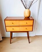 Prachtige vintage ladekast, Huis en Inrichting, Kasten | Ladekasten, Ophalen, Vintage, Eikenhout, 50 tot 100 cm