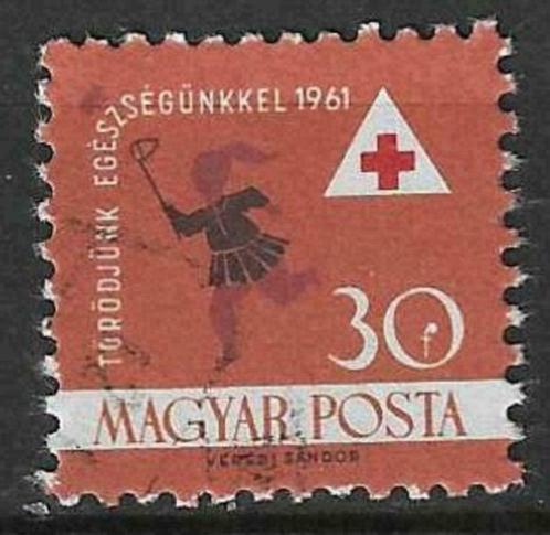 Hongarije 1961 - Yvert 1423 - Gezondheidsdienst (ST), Postzegels en Munten, Postzegels | Europa | Hongarije, Gestempeld, Verzenden