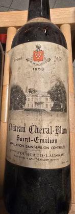 Zeldzame 1953 Château Cheval Blanc – Saint-Émilion, Collections, Neuf, Pleine, Enlèvement, Vin rouge