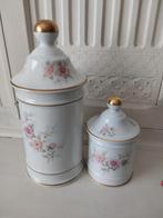 Limoges france porcelaine potten met deksel, Ophalen of Verzenden