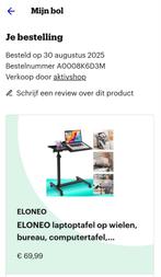 Te koop bureau, Huis en Inrichting, Ophalen, In hoogte verstelbaar, Nieuw, Bureau