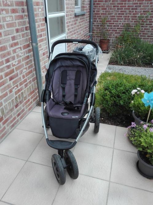 wandelwagen MaxiCosi Mura Plus total black, Kinderen en Baby's, Kinderwagens en Combinaties, Gebruikt, Combiwagen, Maxi-Cosi, Met reiswieg