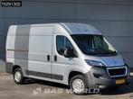 Peugeot Boxer 130PK L2H2 Trekhaak Navi LED Airco Cruise Came, Auto's, Euro 5, Stof, Gebruikt, 4 cilinders