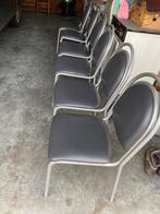 Zeer stevige stoelen, Huis en Inrichting, Stoelen, Grijs, Gebruikt, Ophalen