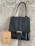 DELVAUX tas zeer zeldzaam model zwart leer, Handtassen en Accessoires, Tassen | Damestassen, Ophalen of Verzenden, Zwart