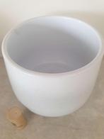 Bloempotje Ubertopf wit-grijs Serie 620-13cm H11 x diam 11cm, Ophalen, Binnen