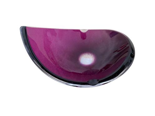 Asbak Val Saint Lambert Mauve van René Delvenne, Antiek en Kunst, Antiek | Glaswerk en Kristal, Ophalen of Verzenden