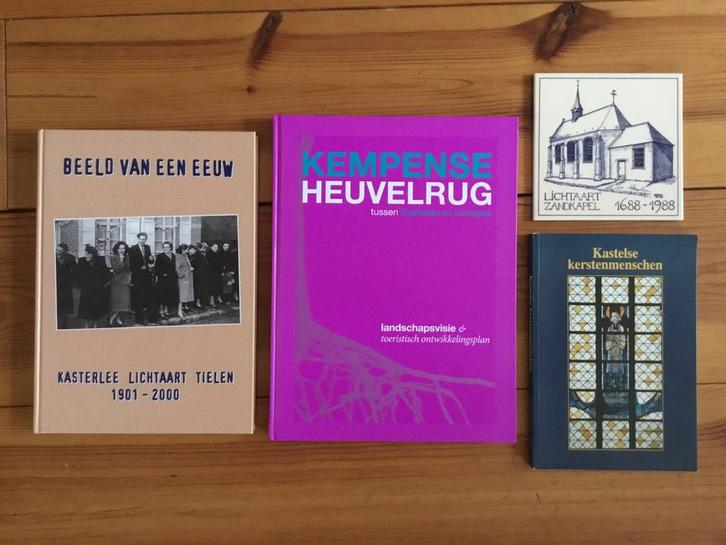Kasterlee, Lichtaart, Tielen - 3 boeken heemkunde, Boeken, Geschiedenis | Stad en Regio, Zo goed als nieuw, Ophalen of Verzenden