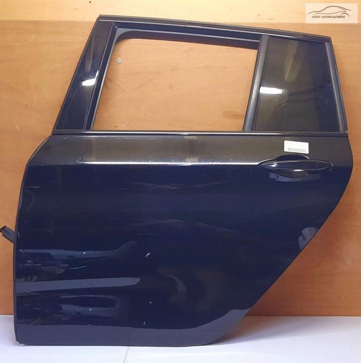 Portier deur BMW 2-serie Gran Tourer F46 Black Saphir 475, Auto-onderdelen, Carrosserie, Deur, BMW, Achter, Links, Gebruikt, Herkomst onderdeel bekend