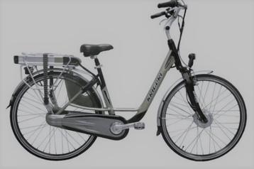 DAMESFIETS lage instap : Krigori Cruiser XL : zilver/grijs : beschikbaar voor biedingen