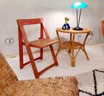 Vintage! 1 Chaise pliante "Aldo Jacober" pour Bazzani, Huis en Inrichting, Ophalen, Gebruikt