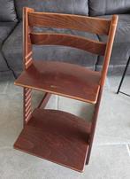 Mooie walnoot Stokke Tripp Trapp stoel, Kinderen en Baby's, Kinderstoelen, Ophalen, Zo goed als nieuw