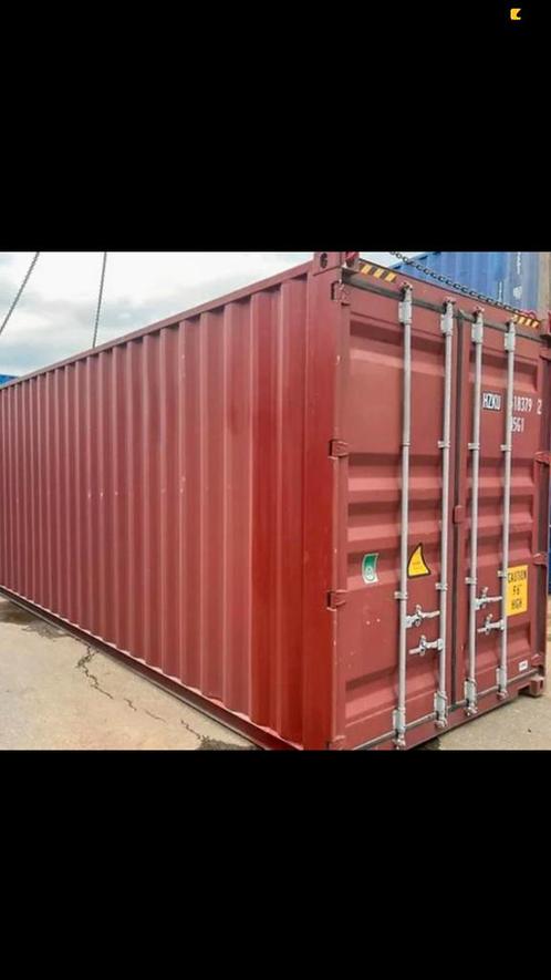 Opslag container te huur 40 ft of 12m x 2,5m, Zakelijke goederen, Machines en Bouw | Keten en Containers, Ophalen