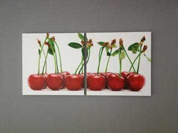 Wanddecoratie "Rode kriekjes" beschikbaar voor biedingen