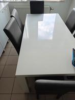 Tafel met 6 stoelen, Ophalen of Verzenden, Zo goed als nieuw