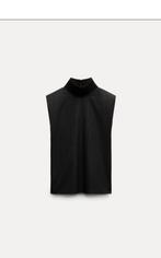 Nieuwe zwarte tanktop zonder rolkraag van ZARA S, Kleding | Dames, Truien en Vesten, Nieuw, Ophalen of Verzenden, Maat 36 (S)