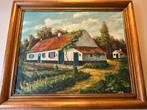 Schilderij gemaakt betreffende Westmeerbeek 1970, Antiek en Kunst, Kunst | Schilderijen | Klassiek, Ophalen