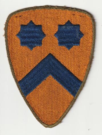 Patch de billet vert de la 2e division de cavalerie américai, Enlèvement ou Envoi