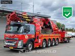 Volvo FM FM 500 10X4 Erkin World Power ER 365000L8 Crane+Jib, Auto's, Automaat, Euro 6, Leder, Bedrijf