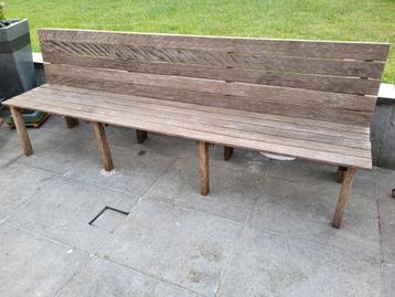 TUINBANK AZOBE LEVENSLANGE GARANTIE  245cm bre  Azobé 745€ beschikbaar voor biedingen