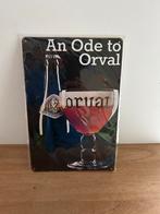 Plaque en metal Orval 30/20cm neuve et emballée, Collections, Marques de bière, Enlèvement ou Envoi