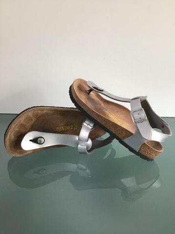 Gratis Verzenden | Birkenstock Nieuwe zilveren sandalen 37 beschikbaar voor biedingen