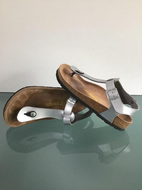 Gratis Verzenden | Birkenstock Nieuwe zilveren sandalen 37, Kleding | Dames, Schoenen, Nieuw, Sandalen of Muiltjes, Overige kleuren