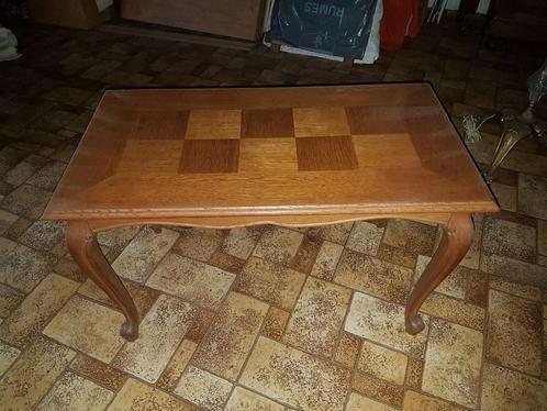 Vintage eikenhouten salontafel, Antiek en Kunst, Antiek | Meubels | Tafels, Ophalen