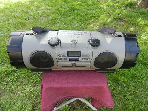 JVC RV - B 90GY Radio CD En Casette, TV, Hi-fi & Vidéo, Lecteurs CD, Comme neuf, JVC, Changeur, Portable, Avec radio, Enlèvement