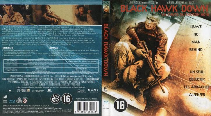 black hawk down (blu-ray) nieuw, Cd's en Dvd's, Blu-ray, Zo goed als nieuw, Overige genres, Ophalen of Verzenden