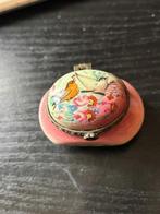 Pillendoosje met vogeldecor, Ophalen of Verzenden