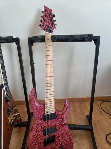 Harley Benton FF 7 string met EMG 707X-eventueel ruilen, Enlèvement ou Envoi, Comme neuf