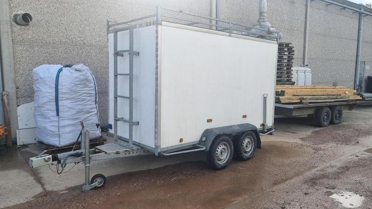 Gesloten aanhangwagen, Auto diversen, Aanhangers en Bagagewagens, Gebruikt, Ophalen