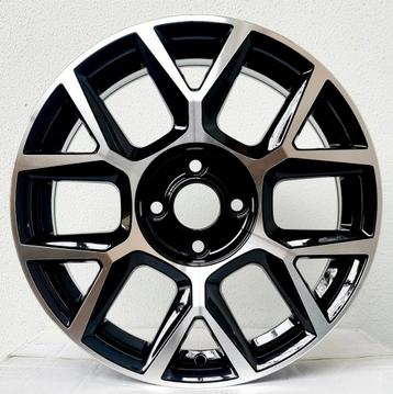 16" velgen UP Gti Look 4x100 nieuw past VW UP MII CITIGO